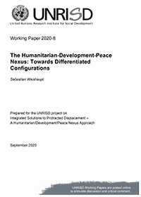 The Humanitarian-Development-Peace Nexus: Towards Differentiated Configurations