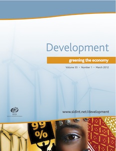 Development: Greening the Economy, Volume 55, Number 1, March 2012