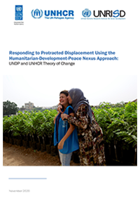 Responding to Protracted Displacement Using the Humanitarian-Development-Peace Nexus Approach: UNDP and UNHCR Theory of Change