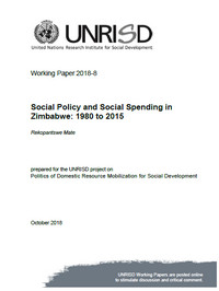 Social Policy and Social Spending in Zimbabwe: 1980 to 2015