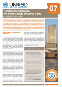 Transforming Adaptation to Climate Change in Coastal Cities: Ho Chi Minh City and Jakarta