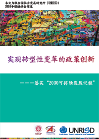 Policy Innovations for Transformative Change: Implementing the 2030 Agenda for Sustainable Development (Chinese Edition)